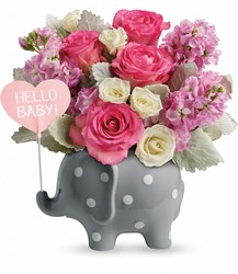 Hello Sweet Baby - Pink from Krupp Florist, your local Belleville flower shop